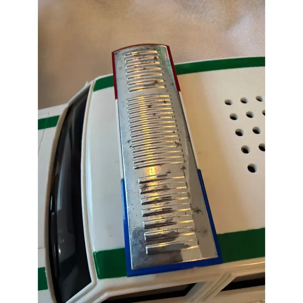 Vintage 1993 Hess Truck Patrol Car Toy Dual Siren Flashing Lights w/Original Box